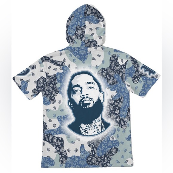 Camo Flag SS Hoodie - Nipsey - Picture 2 of 4